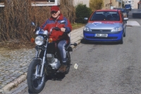 Riding a motorcycle, Trutnov 2008