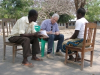 Working with orphans at the Allamano Agape Mission Station (2012)