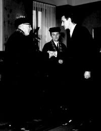Vlastimil Šindelář, promoce, strojní inženýr, 1967