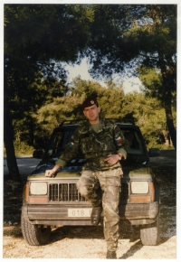 Jaroslav Španko cestou do Splitu, rok 1996