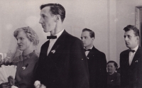 Parents´ wedding, 1958