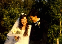 Svatební fotografie, Kvido a Hana Sandroni, 2. srpna 1997, Frýdlant nad Ostravicí