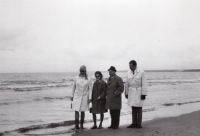 In Tbilisi with the Drozds; the Melouns are centre