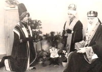 Tříkrálové představení v domově v Šolínově ulici