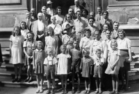 Jitka Havrankova's sister Alena (bottom row, third from left)