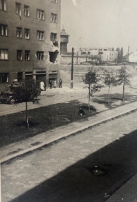 revoluce 1945 z ulice Za Zelenou liškou Praha 4