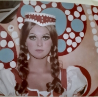 Kateřina Deetlefsová as an ice skater, 1970s.