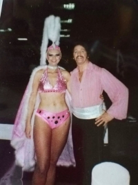 Kateřina Deetlefsová as an ice skater, 1970s.