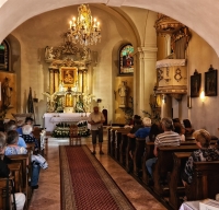 Reading from the Old Ordinations in the Church of Our Lady of the Snows in Malenisko, 2022