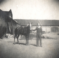 Štamfest Josef with his horse