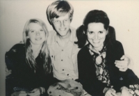 Vladimíra Čermáková se švédskými přáteli na workcampu v Dánsku