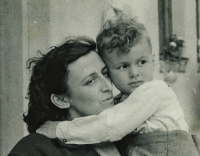 Marie Rumlová + Joel Ruml, Opatov 1956