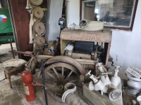 The original Pořežany fire engine from 1930