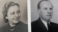 Herta Briess a Siegfried Graetzer, 1935 (oba zavražděni v koncentračním táboře 1942)