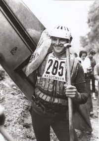 Petr Sodomka během mistrovství světa, 1967