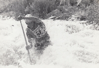 Závod ve sjezdu (Špindlerův Mlýn) během mistrovství světa konaném v Československu, 1967