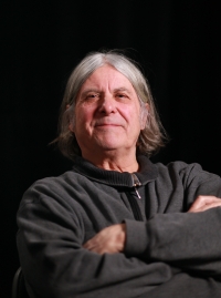 Ivan Pelíšek při natáčení, 2026