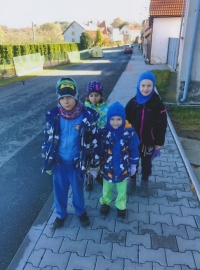 Grandchildren of Milada Fiedlerová, 2017