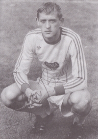 Jan Berger v dresu pražské Dukly Praha, 1978