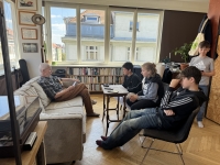 Ivan Spěvák během nahrávání rozhovoru pro projekt Příběhy našich sousedů 