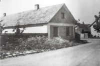 Rudolf Reichl's house No. 7 in Jamnice, September 1969