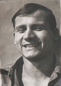 Tadeusz Wilk during his service in the Polish Navy