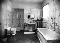 Original interior of the Bazika family villa in Bystřice pod Hostýnem