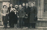 Wedding photo, 1953
