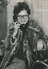 Vladimíra Čermáková v práci