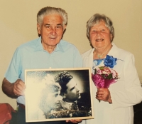 Manželé Ludmila a Miloslav Sochorovi
