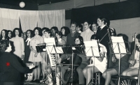 Eva Rajmonová, gymnázium Žamberk, 1970