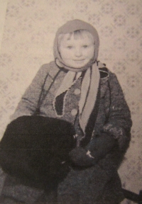 Ludmila Sochorová, roz. Augustinová, cca 30. léta, Bohdalov