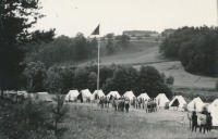 Scout camp 1969