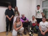 Student team with Ludmila Sochorová, 2025, Jihlava
