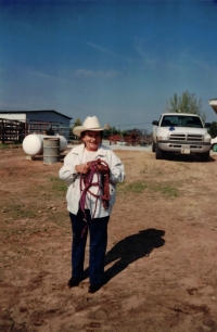 Božena Wortnerová v Kalifornii, USA, 2000