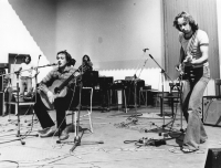 Petr Lutka a Emil Pospíšil na festivalu ve Chvaleticích, rok 1981