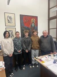 Jan Soukup s týmem z projektu Příběhy našich sousedů.