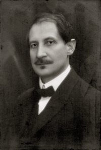 Josef Lukeš, dědeček Zdeňka Lukeše, senátor z Opavy, 1920