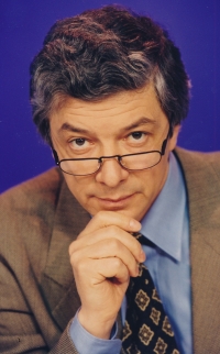 Vladimír Železný, director of TV Nova, 1995