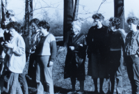 Dobová fotografie maminky Helgy Hoškové 