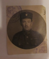Otec František Palát jako legionář