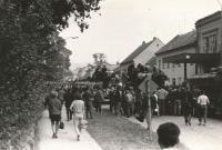 Srpen 1968 v Šumperku. Autor fotografie Stanislav Pavlík 