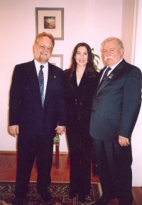 Stretnutie s bývalým poľským prezidentom Lechom Wałęsom

