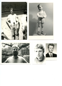 Chlapec, syn, občan - foto z maturitného tabla aj občianskeho preukazu, s bradou aj bez brady  