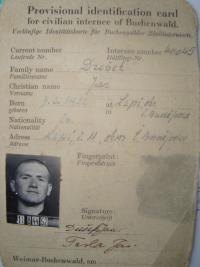 Prisoner in Buchenwald