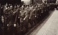 Pochod Prahou, 1945