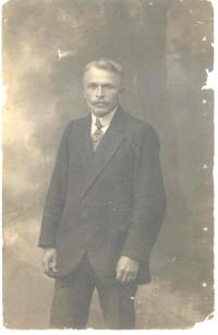František Wiendl starší v ruském zajetí 1917