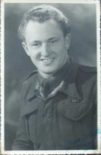 Walter Zimmermann in Lille in 1944