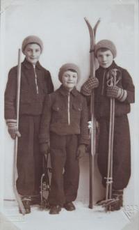 Brothers Jaromír, Theodor and Miroslav Kubík