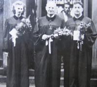 Ordination of Zdenka Schubertová as a pastor
